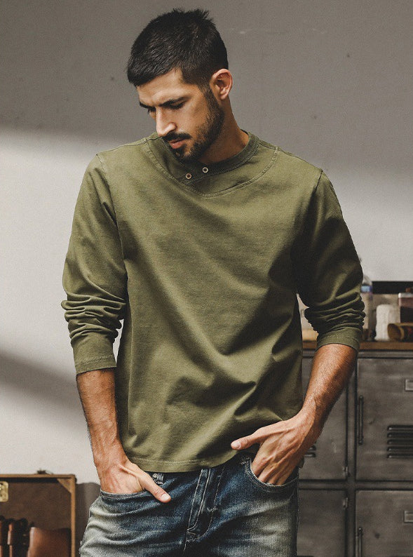 Evergreen Chill T Shirt - 202312124H_ARMYGREEN