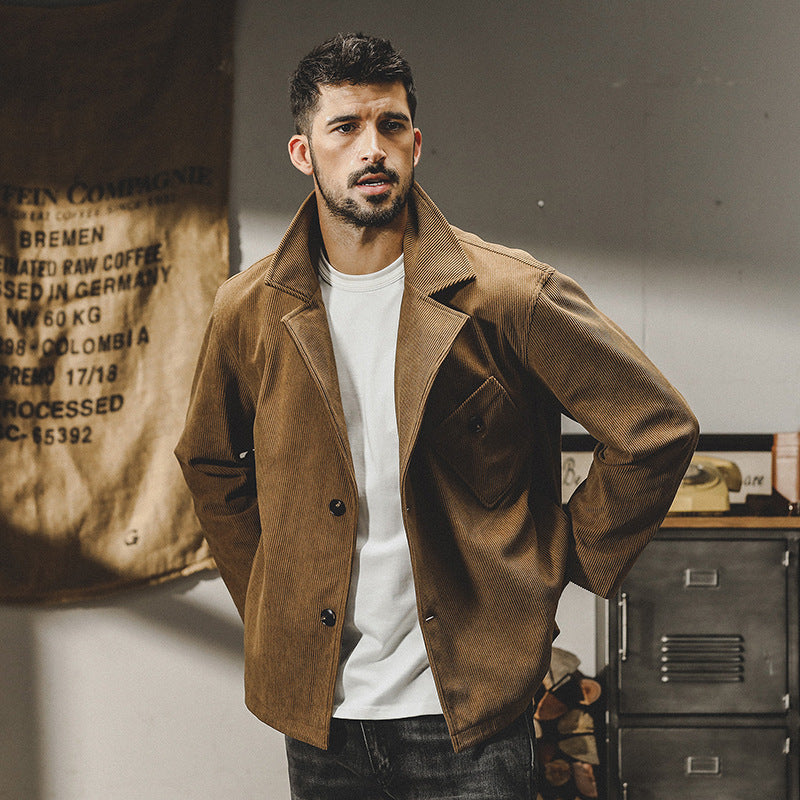 The British Urban Maverick Brown Jacket - L1_BRO