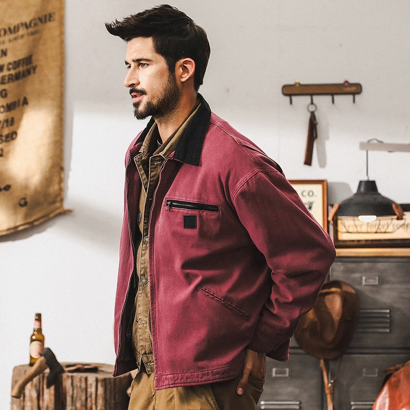 The Roamer Jacket - J202410111512_BORDEAUXRED