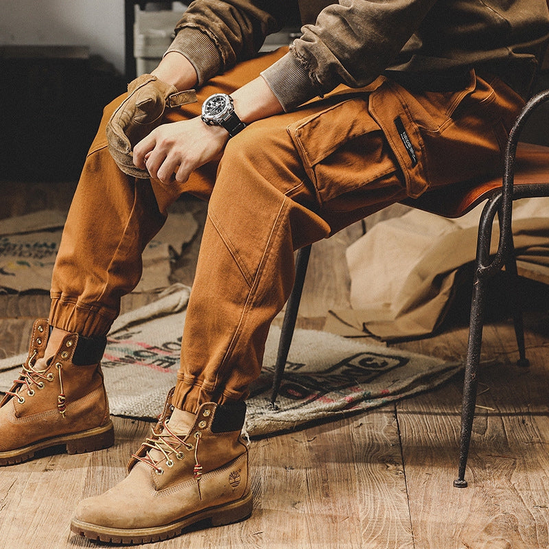 Rustic Cargo Dark Khaki Joggers - 202210188830_DKH (EOSS)