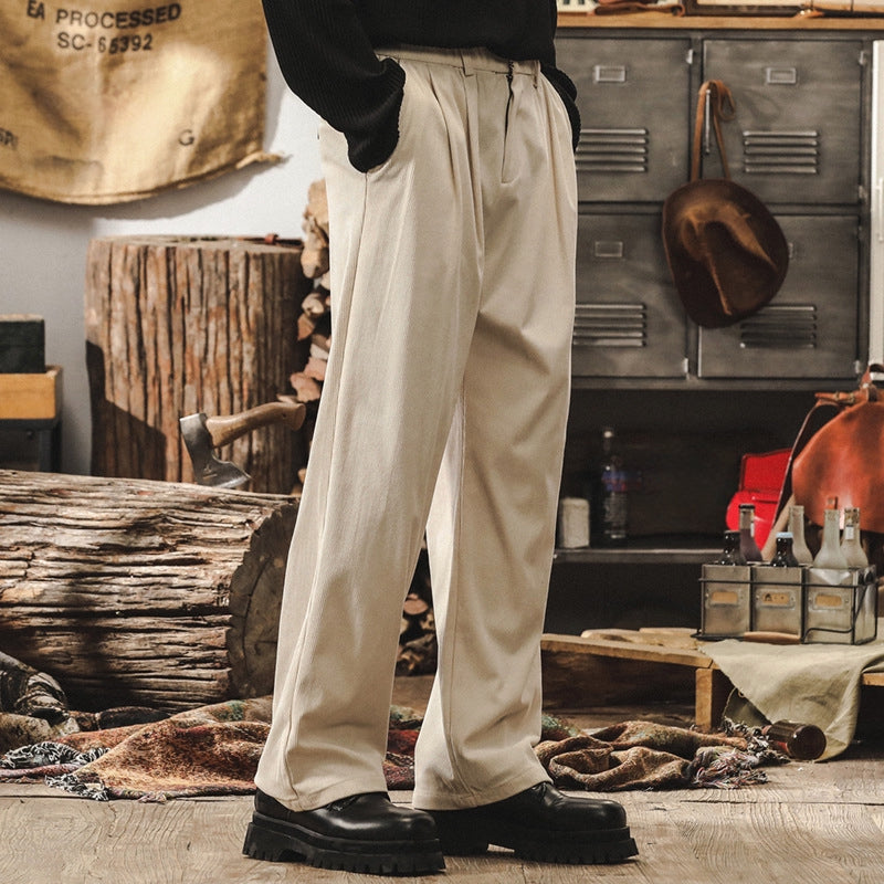 Alpine Drift Corduroy Pants - J202410061849_APRICOT