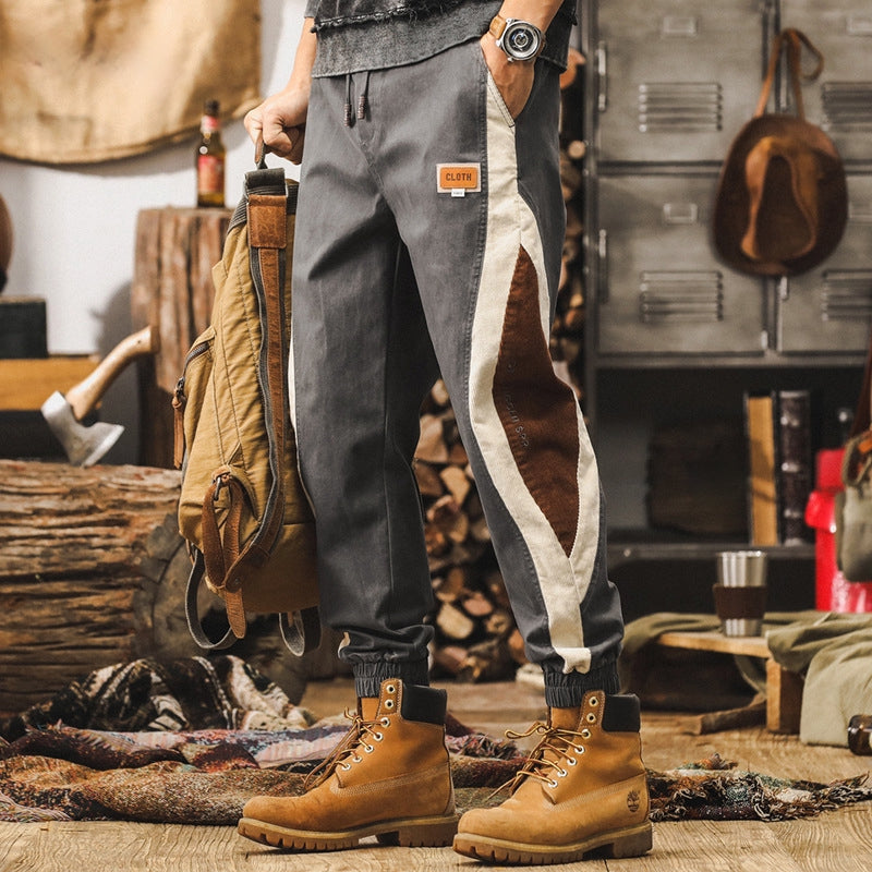 Savanna Stripe Joggers - X202410111636_GREY