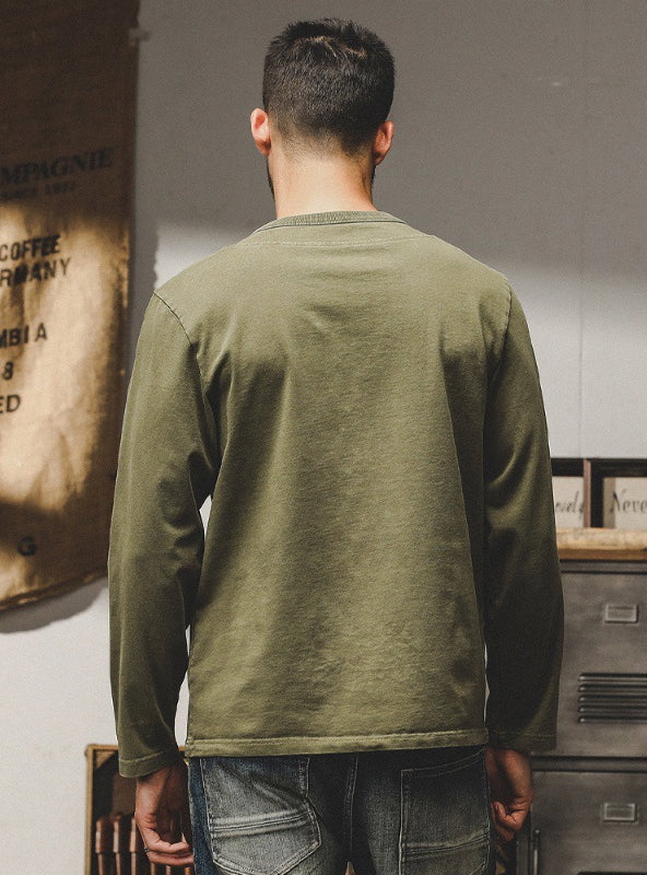 Evergreen Chill T Shirt - 202312124H_ARMYGREEN