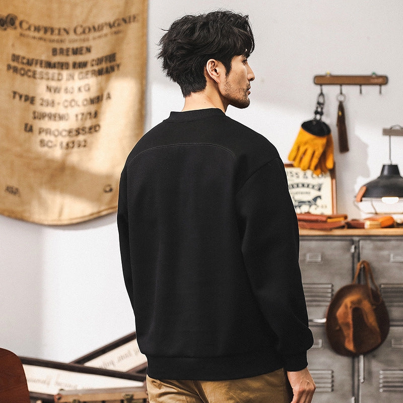 UrbanChill Sweat Shirt - J202409112030_BLACK