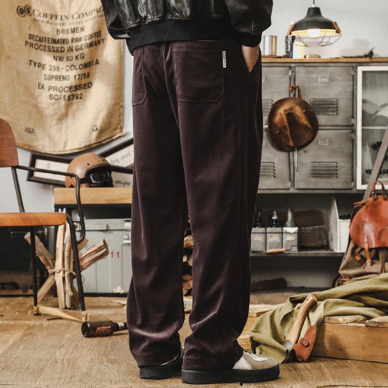 Wanderer Velour Lounge Pants - J202408191653_PUR – T.H.E.N.D