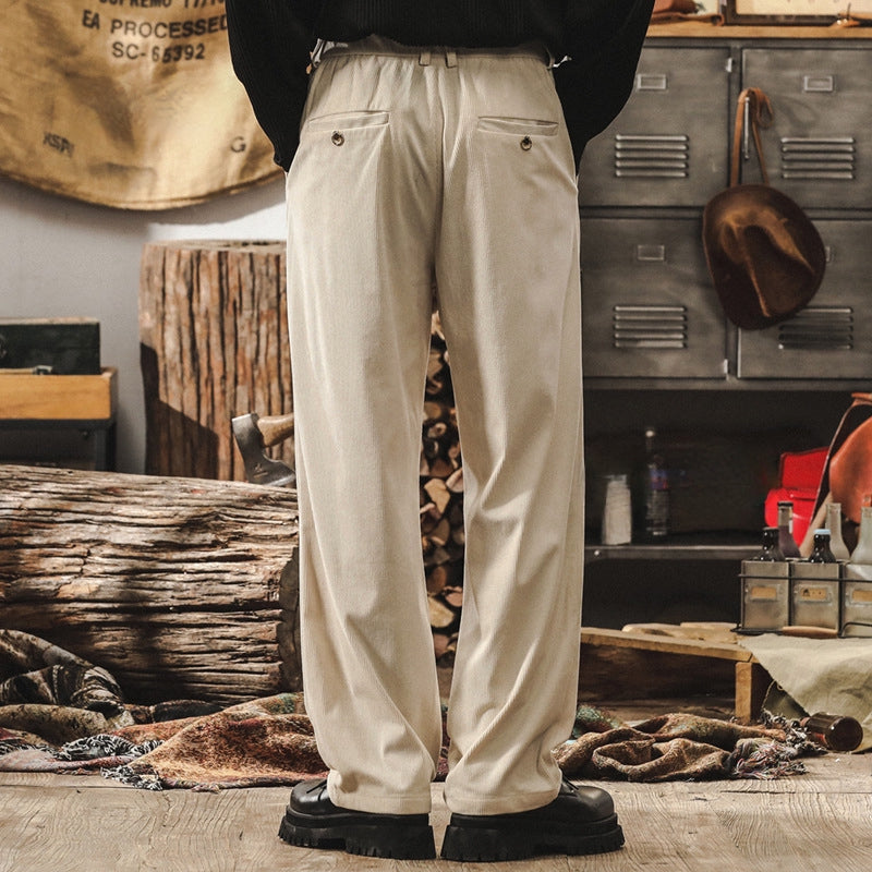 Alpine Drift Corduroy Pants - J202410061849_APRICOT