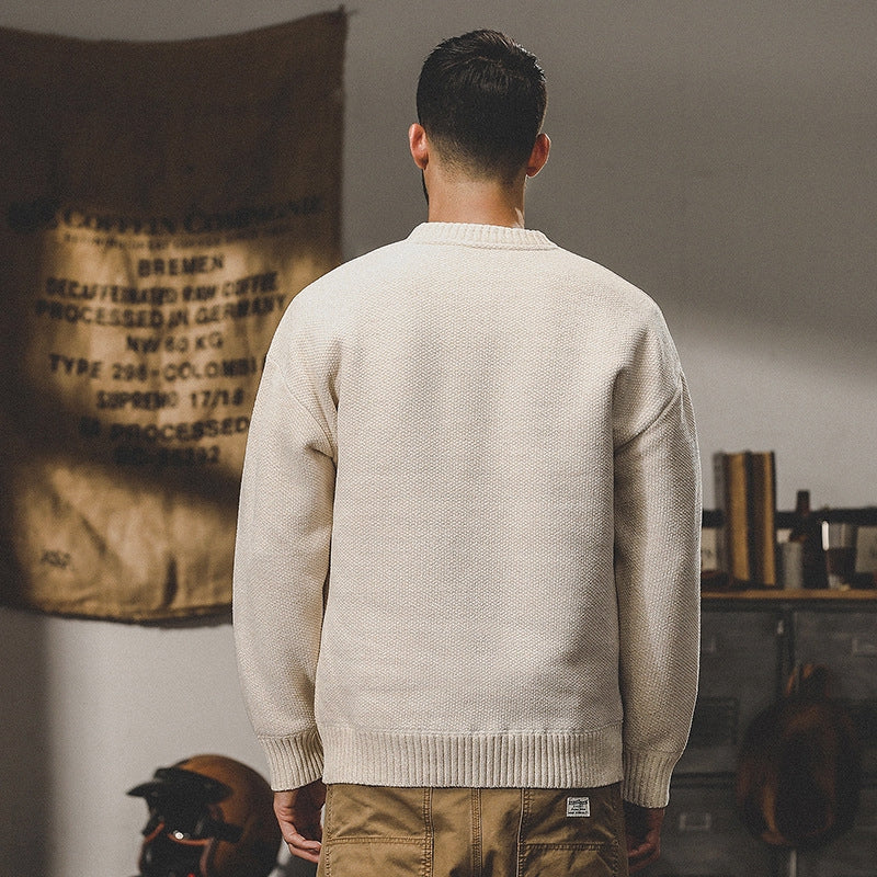 Ivory Drift Sweater - 2023112020H_OFFWHITE