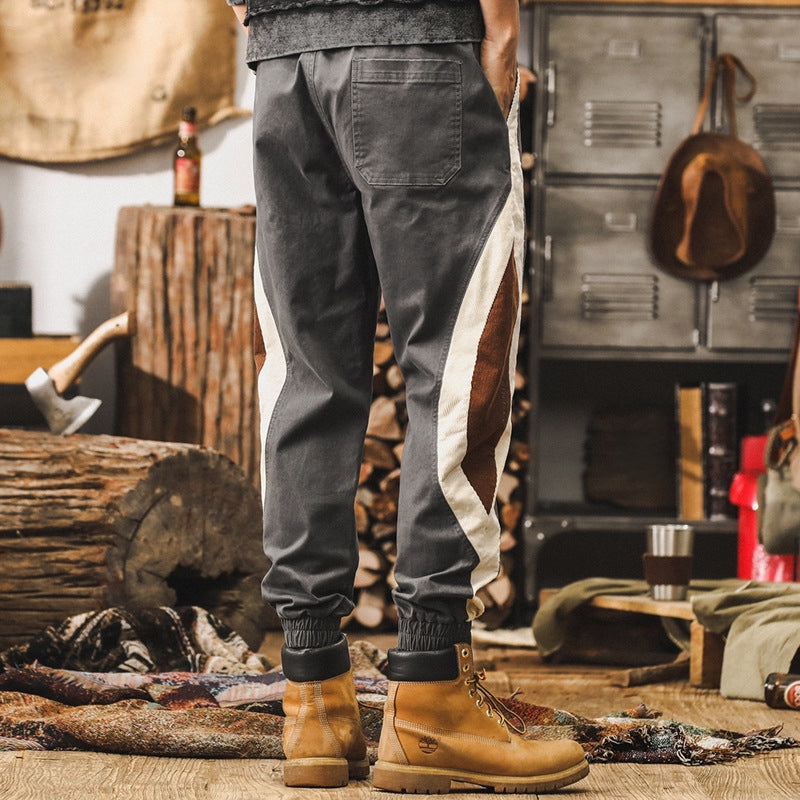 Savanna Stripe Joggers - X202410111636_GREY