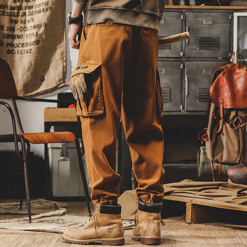 Rustic Cargo Dark Khaki Joggers - 202210188830_DKH (EOSS)
