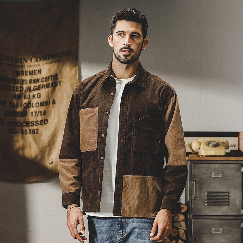 Vogue Venture Over-Shirt - J202309131043_COFFEE