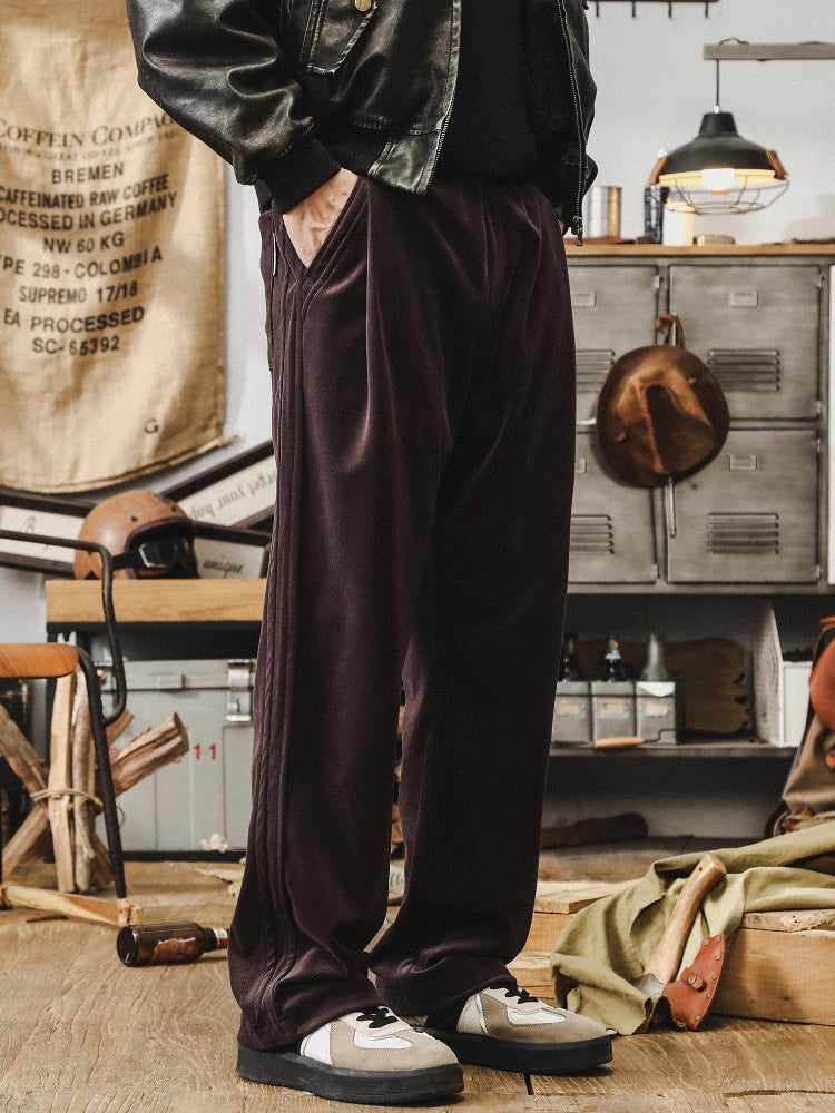 Wanderer Velour Lounge Pants - J202408191653_PUR