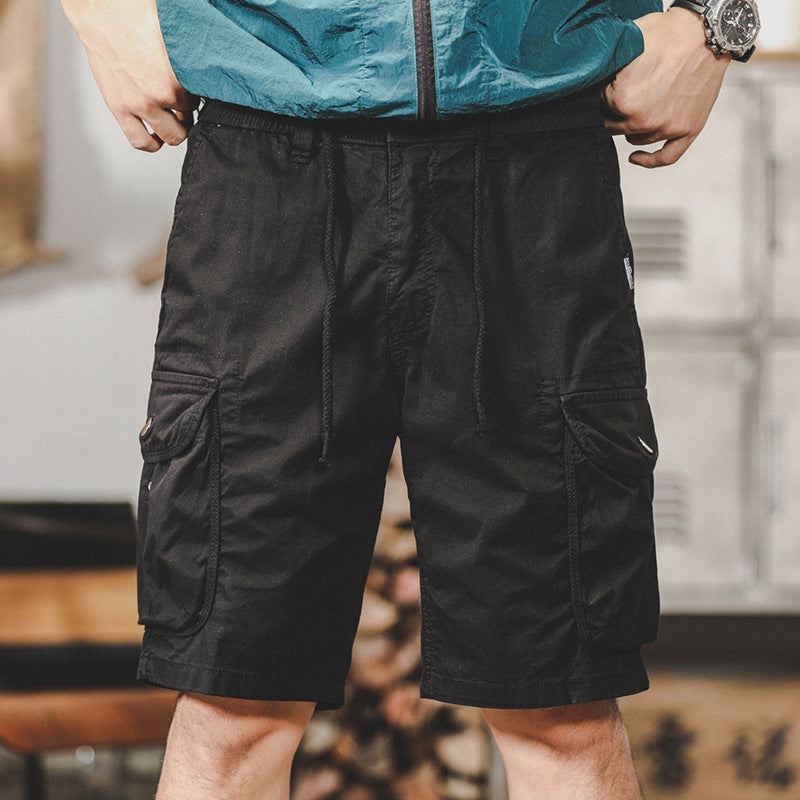 Rugged Retro Cargo Shorts - J202304180771043_BLA