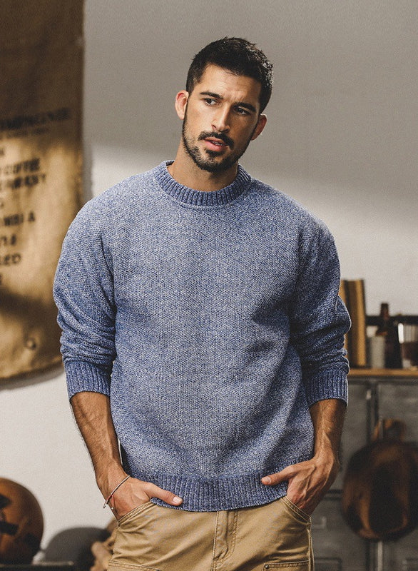 Ocean Drift Sweater - 2023112020H_BLUE