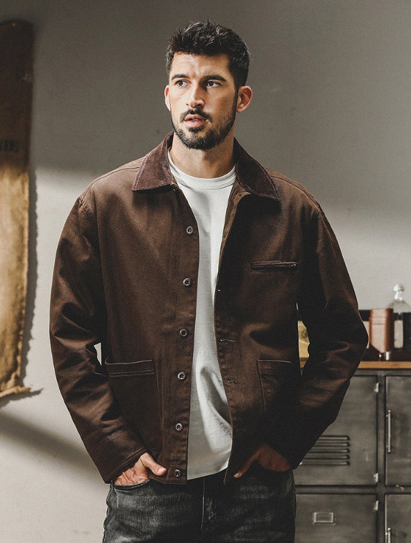 Jazzy Nomad Over-Shirt - M202309200947_BROWN