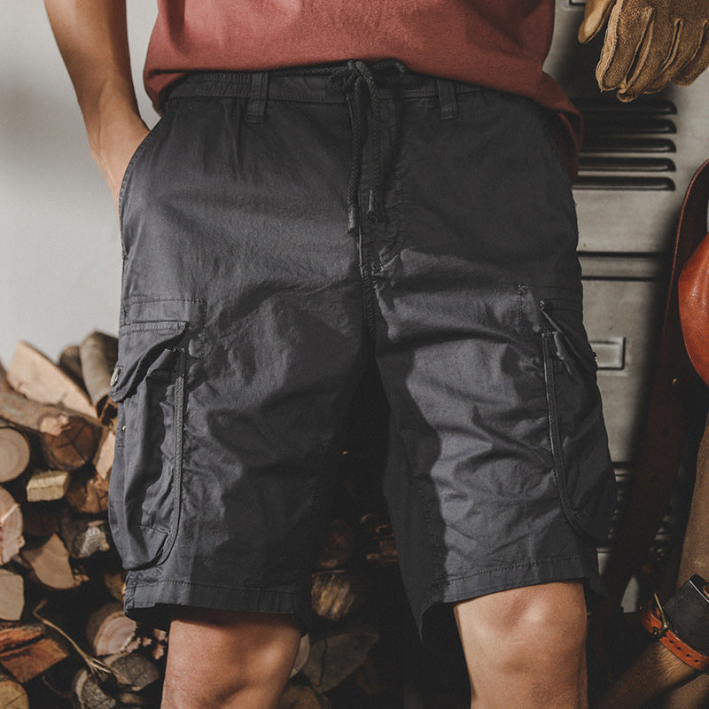 Rugged Retro Cargo Shorts -  J202304180771043_GRY