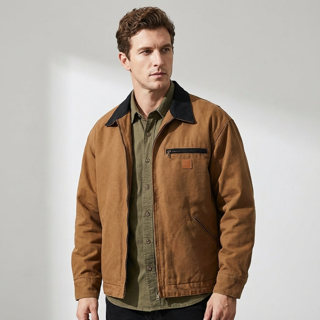 The Roamer Jacket in Ginger Yellow