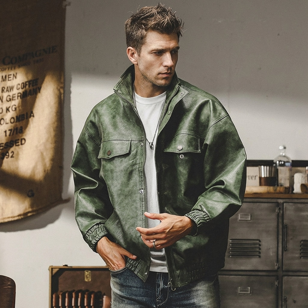 Evergreen Voyager Jacket in Green