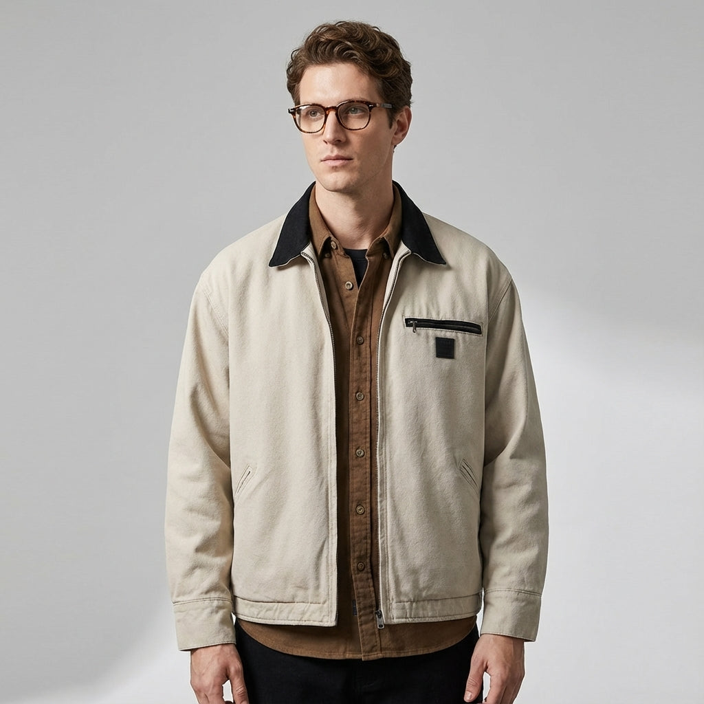 The Roamer Jacket in Offwhite