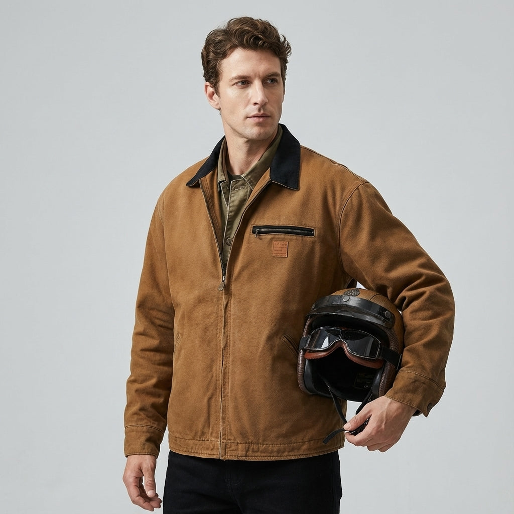 The Roamer Jacket in Ginger Yellow