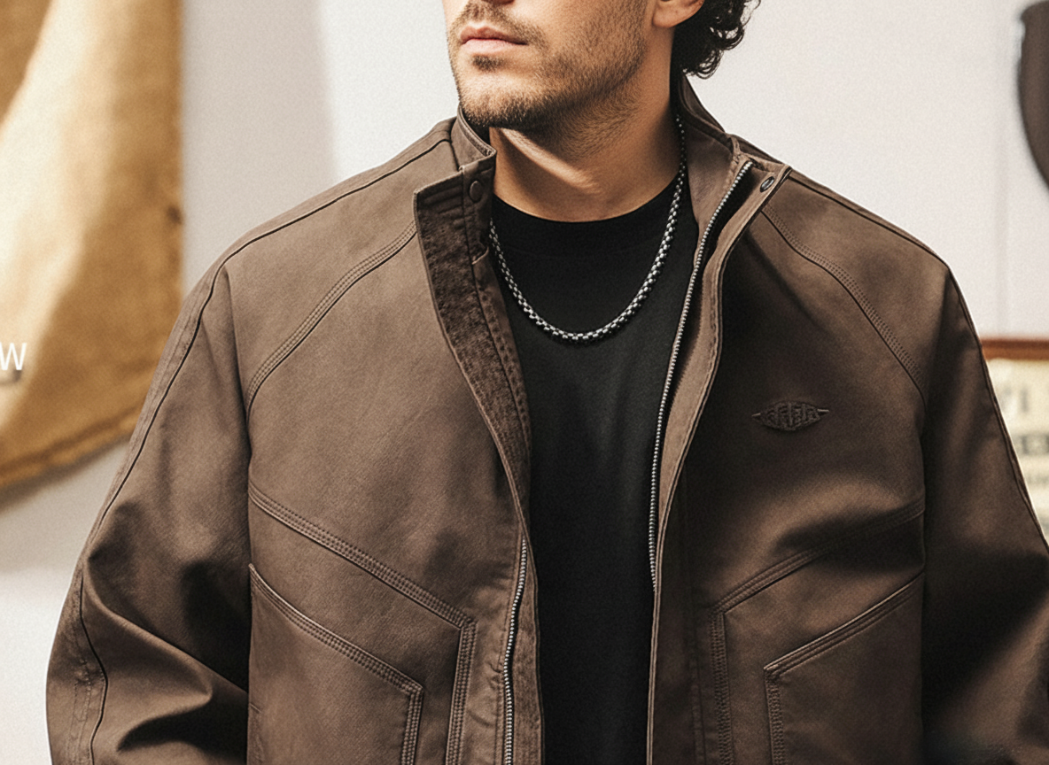 Motorcyclist Leather Jacket