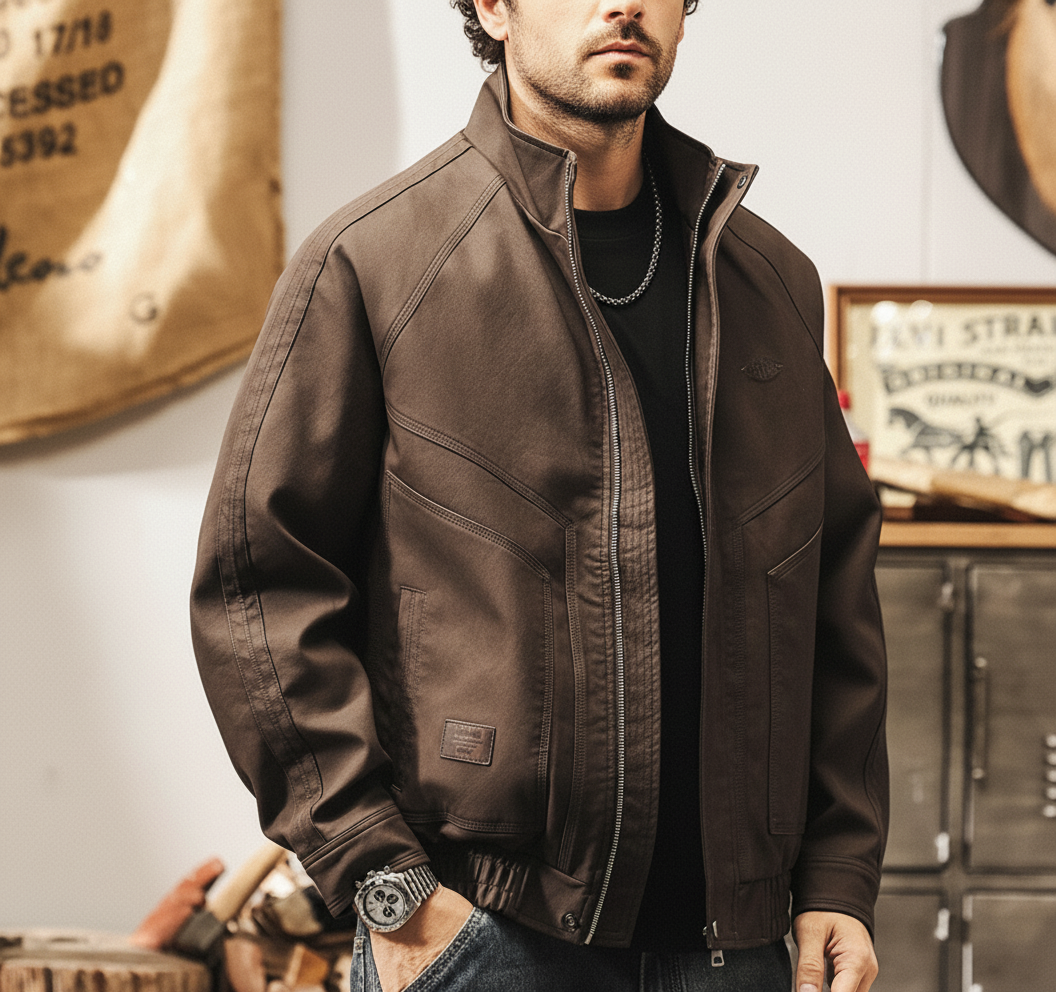 Motorcyclist Leather Jacket