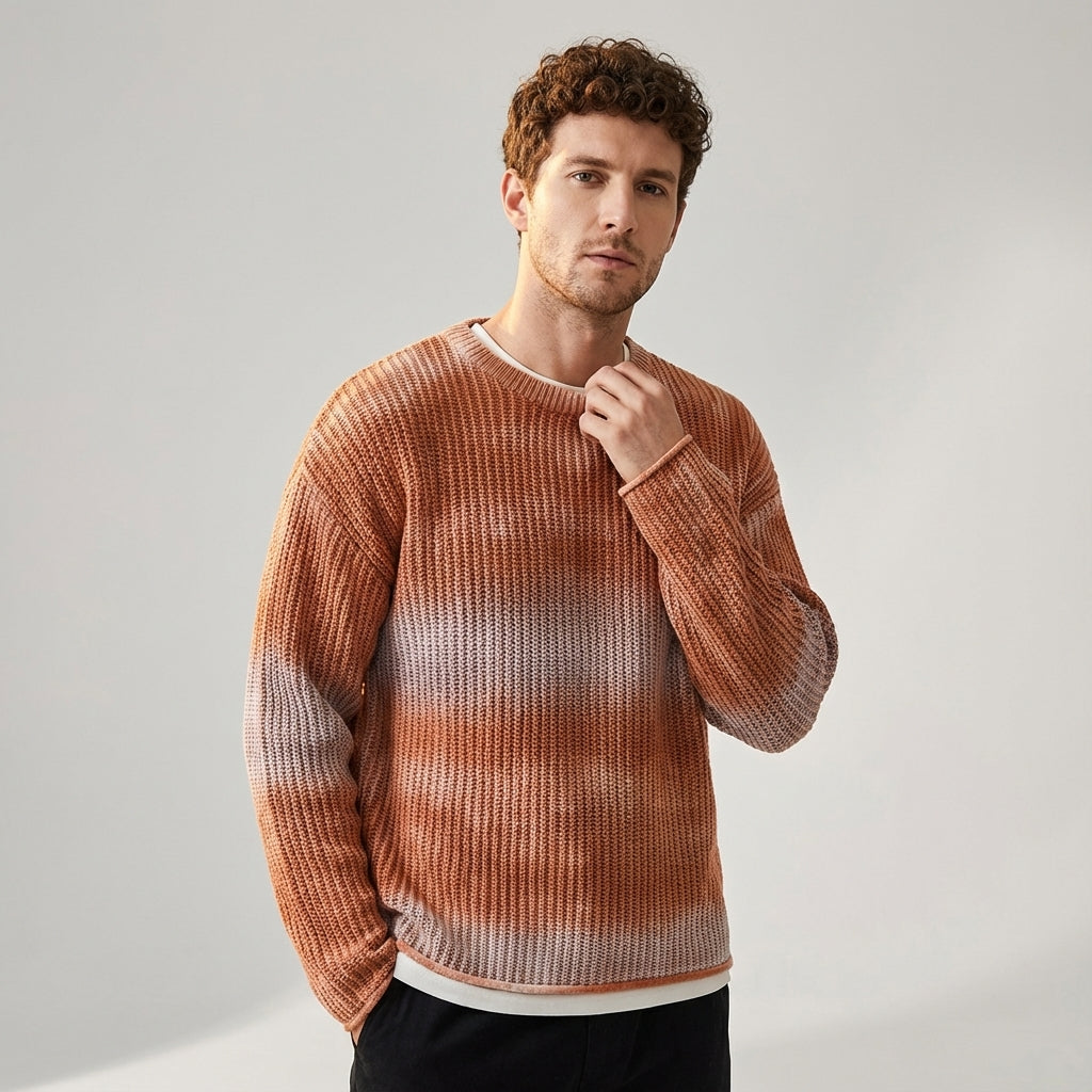 Sahara Dusk Sweater in Khaki
